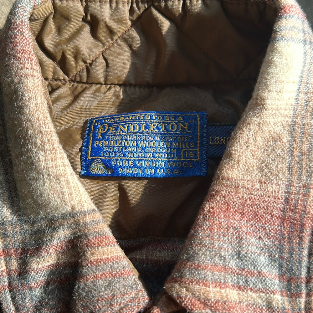 Pendleton Shirt VTG